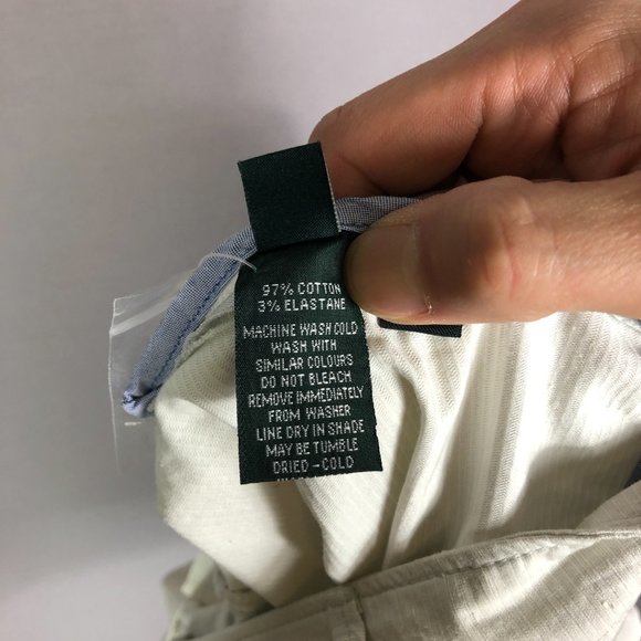 Rodd & Gunn Mens White Custom Fit Cotton Blend Shorts Size 40W - Picture 8 of 9